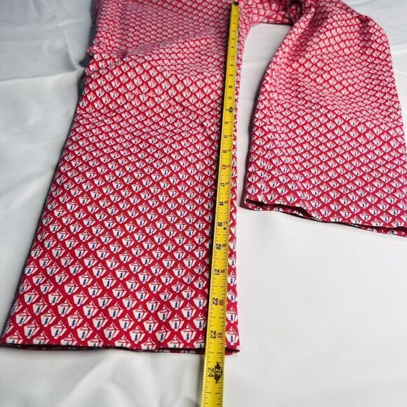 GAP Woman Size 6P Pink Slim Cropped Capri Pants Geometric Spring Summer 0812 - Picture 11 of 14